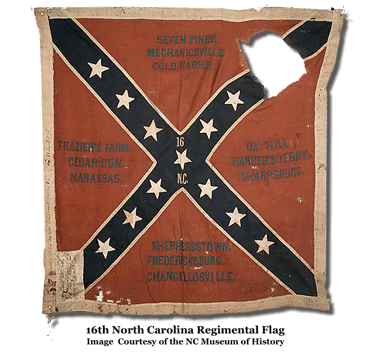 16th NC Regimental Flag